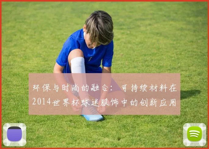环保与时尚的融合：可持续材料在2014世界杯球迷服饰中的创新应用