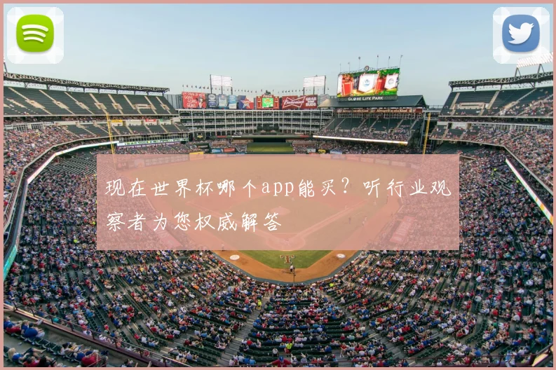 现在世界杯哪个app能买?听行业观察者为您权威解答